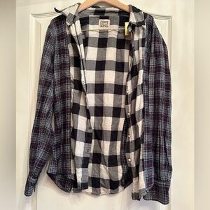 Furst of a Kind Vintage Plaid Button Down